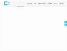 Tablet Screenshot of commu.dk
